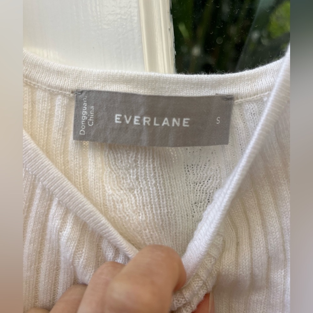 Everlane Ribbed Tank Top - Picture 6 of 7